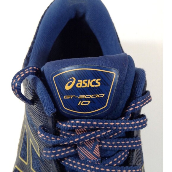 Asics GT 2000 10 Shoes Wn 9.5 Blue Lite Truss Sneakers Athletic Running Comfort - Picture 12 of 13